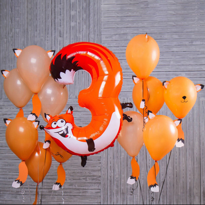 Фольгированные цифры