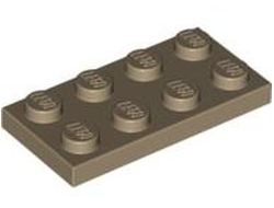 Plate 2 x 4, Dark Tan (3020 / 4267874 / 4497077)