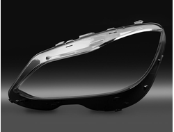 Стекло для фары Mercedes-Benz W212 (2014-2015 г.в.) рестайлинг, левое (L), 1шт