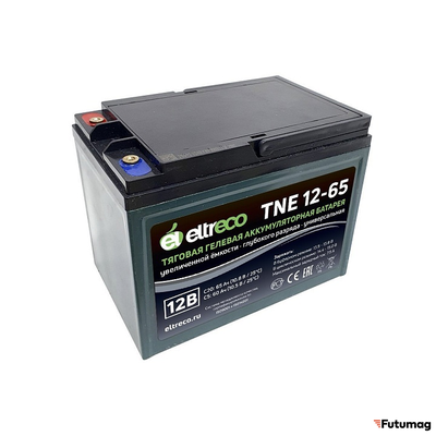 Тяговый аккумулятор Eltreco TNE12-65 (12V58A/H C3)