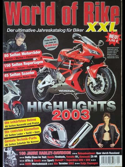 Alphatechnik World Of Bike, Иностранные журналы о мотоциклах, байкерские журналы, Intpressshop