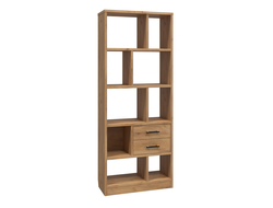 Спальня ВИКТОРИЯ - Стеллаж ВИ-2К Дуб Крафт золотой