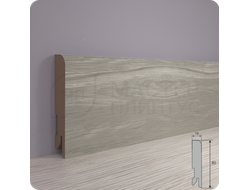 Плинтус МДФ Лука Пл 80 24046 дуб мелфорд грей