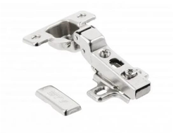 SALE Петля БЕЗ ПРУЖИНЫ полунакладная, планка клип, с заглушкой   Н-0, 45мм ZP-COCA8450-BE-F  GTV