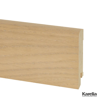 Плинтус напольный Pedross Дуб Кремово-Белый шпон 70х15х2500