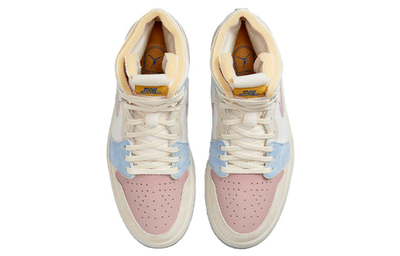 оригинальные женские кроссовки Nike Air Jordan 1 Womens Zoom High 'Pink Oxford Plum Fog' DQ5092-651