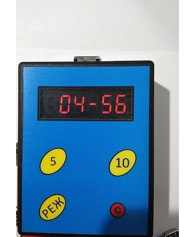 Таймер-счетчик  для контроля проката детских электромобилей