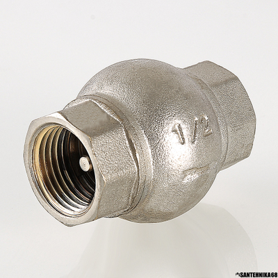Обратный клапан с латунным золотником Valtec 1/2" 3/4" 1" VT.151.N