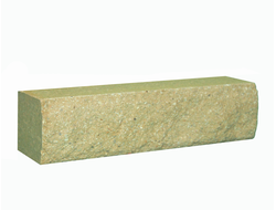 Кирпич гиперпрессованный рваный угловой горчичный М250