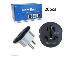 Переходник Евро вилка Live-Power K1616