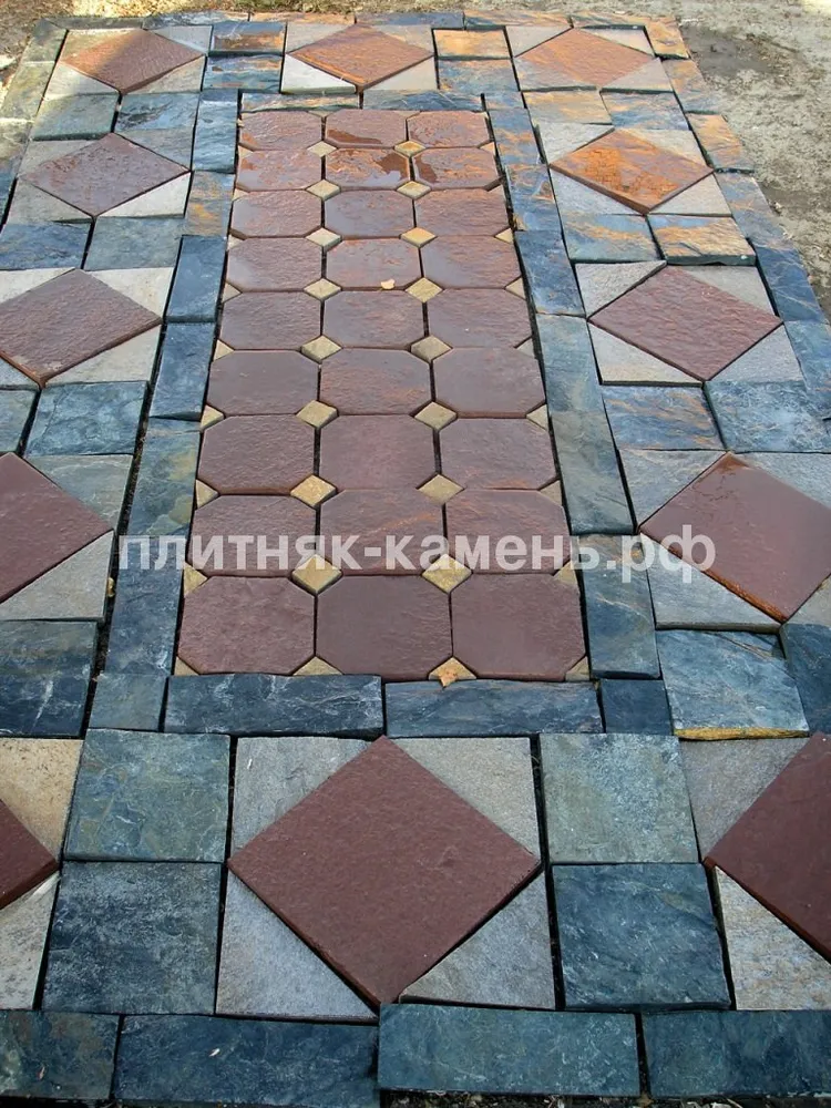 каменные ковры из натурального камня