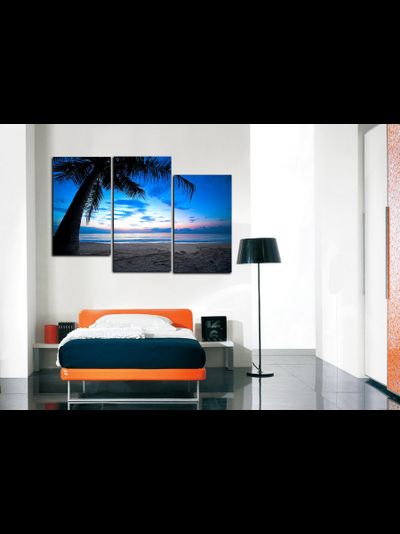 Модульная картина "Остров мечты"