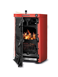 Котел напольный твердотопливный RODA Brenner Max BM-09 86 кВт