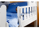 Кровать детская Кидс-2 с домиком из массива сосны 80 х 160/180 см