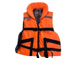 Жилет спасательный двухсторонний "Таймень" XL (70-90 кг)