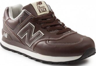New Balance 574 Brown Leather