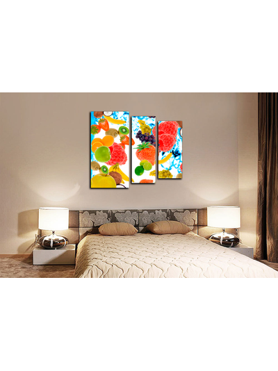 Модульная картина &quot;Круговорот фруктов&quot;