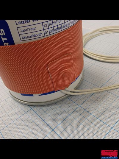 Гибкая нагревающая пластина 150 Вт 24 В (70х400) (терм.50/10) Keenovo (без 3М скотча, выносной датчик на +10 град (по темп. окруж. воздуха) и термодатчик на 50°С, крепится на липучке)