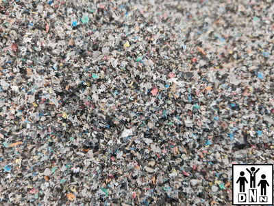 Резиновая крошка для боксёрской груши за упаковку ( 5 кг) DNN