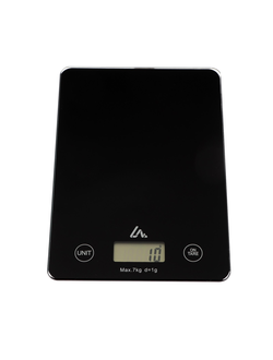 Весы кухонные Luazon LVK-702, электронные, до 7 кг, чёрные