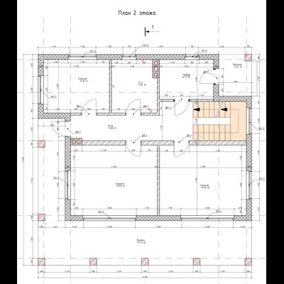 Двухэтажный дом с четырьмя спальнями 141м² (S91)