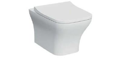 Комплект: подвесного безободкового унитаза VitrA Zentrum (с сиденьем микролифт, инсталляцией и кнопкой Root Square), 9875B003-7201