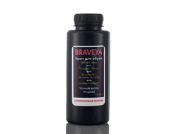 Крем для машинок чистки обуви Бравея 0,35л. ЧЕРНЫЙ