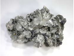 Кальцит, включения других минералов, Белореченское месторождение, Адыгея, Северный Кавказ, Россия (155*111*80 мм, вес: 762 г) №23845