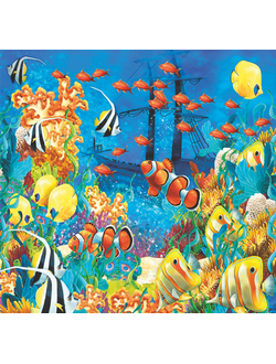 Фотообои Симфония "ТАЙНЫ МОРСКИХ ГЛУБИН"