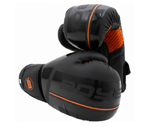 Перчатки бокс. BoyBo B-Series BBG400, Флекс, оранжевый, вес 8-14 унций