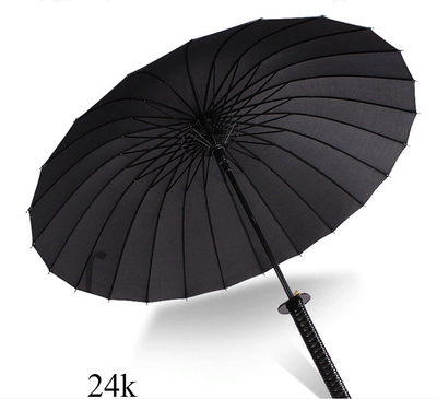 Зонт-трость Меч Самурая 24 спиц (полуавтоматический)