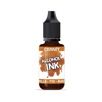 алкогольные чернила Cernit alcohol ink, цвет-rust 775 (ржавчина), объем-20 мл