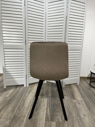 СТУЛ DAIQUIRI BLUVEL-40 BEIGE, ВЕЛЮР М-CITY