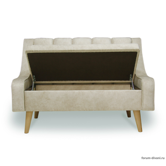 Кухонный ДИВАН в скандинавском стиле "ФОРУМ-12", Слоновая Кость