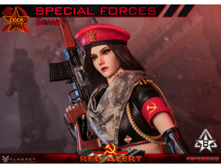 Боевая подруга Белла - КОЛЛЕКЦИОННАЯ ФИГУРКА 1/6 RED ALERT Белла (FS-73048B) - FLAGSET