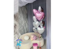 Набор шаров на 14 февраля "Чувства"