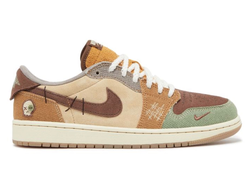 Nike Air Jordan 1 Low x Zion Williamson Voodoo (Экозамша) фото