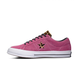 Кеды Converse One Star Varsity Remix Кожаные розовые низкие