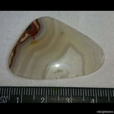 Кабошон - агат. Казахстан.