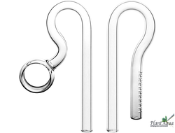 Набор Lily Pipe Spin NANO 17 мм - вход и выход из стекла