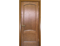 Дверь Вайт 01 дуб натуральный шпон