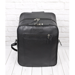 Кожаный рюкзак Cossira black (арт. 3048-01)