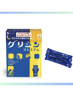 Пищевая добавка для улучшения сна Fine Japan Glycine Premium Lemon (30 стиков)