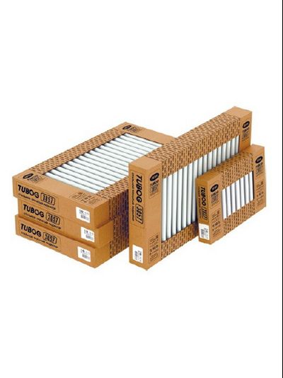 Стальной трубчатый радиатор Rifar Tubog 2180 6 секций Титан боковое подключение (серый RAL7012)