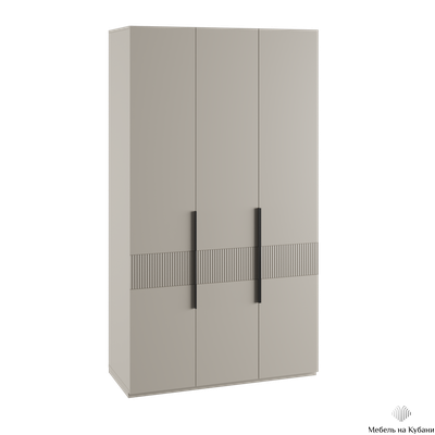 Ника спальный гарнитур модульный мдф бежевый мат-05 / лдсп кашемир + дуб делано