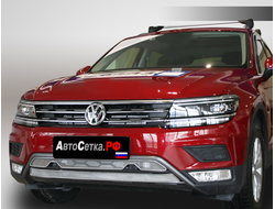 Premium защита радиатора для Volkswagen Tiguan II (2017-2020)