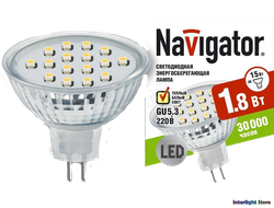 Navigator LED 1.8w 830 220v GU5.3