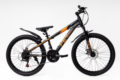 FET technics Limited Edition 24" Черный/оранжевый (21 скорость, дисковые тормоза)