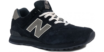 New Balance 574 Темно-синие с серым