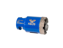Коронка алмазная по керамограниту KEOS PRO 35мм M14 (DC35M14)
